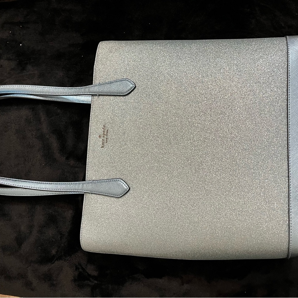 Kate Spade Blue Tote Bag with Sleek Design